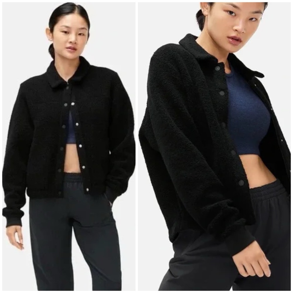 Outdoor Voices Mega Fleece Bomber Jacket [C41]